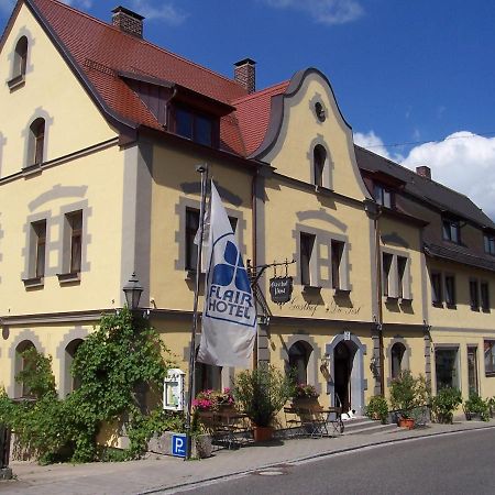 Hotel-Gasthof Die Post Brennerei Frankenhoehe Schillingsfuerst Екстер'єр фото